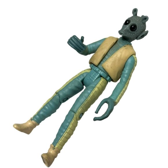 1999 Hasbro Star Wars Power Of The Force Greedo Loose Action Figure Toy Only - Picture 7 of 8